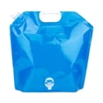 thumbnail image 1 of Bolsa de almacenamiento de agua de 10 l, jarra de agua plegable de emergencia para barbacoa, viajes y mochileros. Azul, 1 of 8