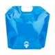 thumbnail image 1 of Bolsa para depósito de agua de 10 litros, portátil, plegable, para exteriores, a prueba de fugas, para emergencias. Azul, 1 of 8