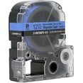 thumbnail image 2 of Epson LABELWORKS 212MTBBPX-4.9 - Black on Blue Magnetic Label Maker Tape - 1/2" (12MM) Wide, 4.9 ft, 2 of 9