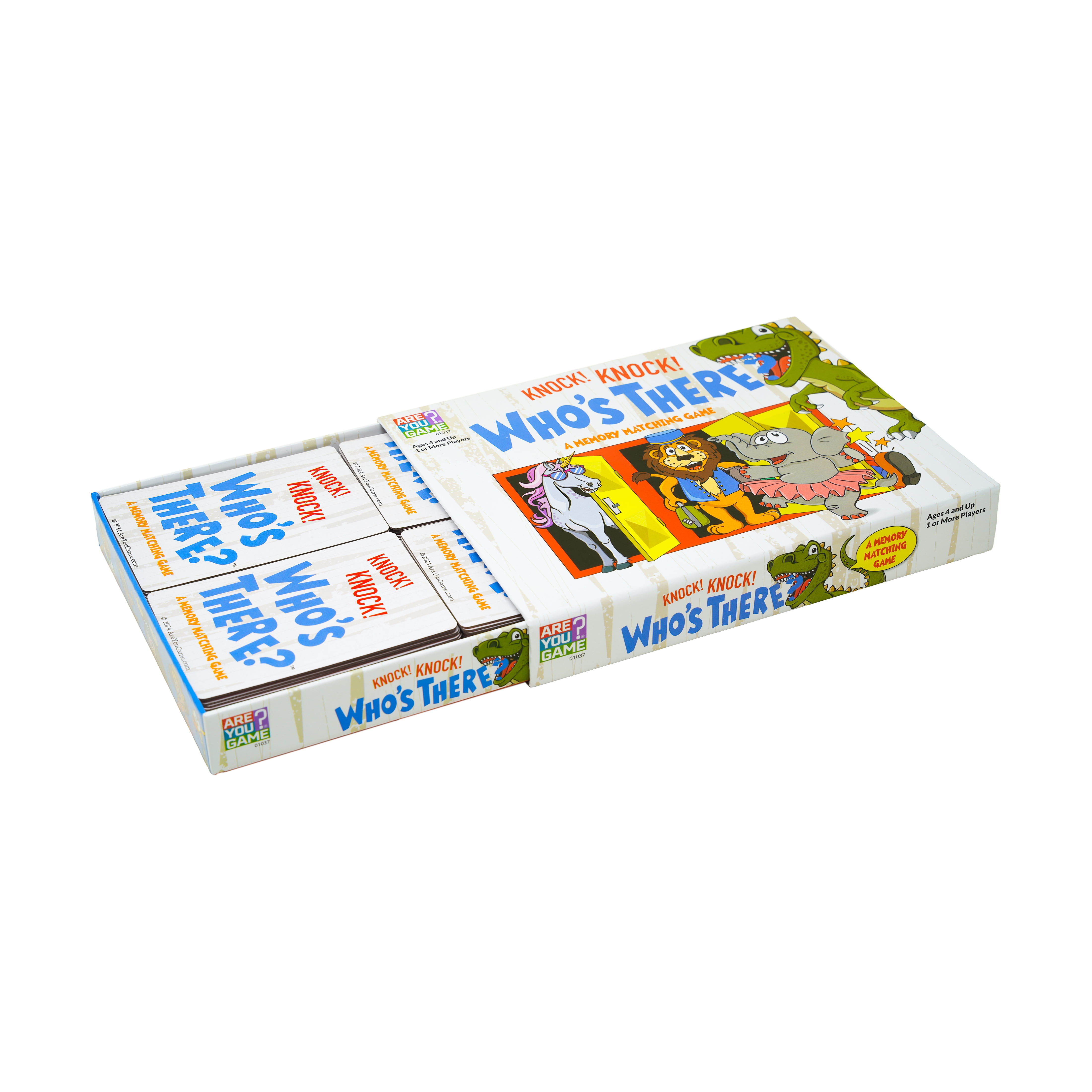 AreYouGame.com Knock! Knock! Who's There? A Memory Matching Game