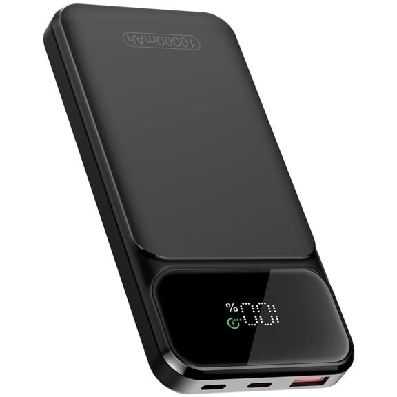 Portable Charger 10000mAh Power Bank with PD 22.5w Fast Charging, USB C in&out External Battery Pack, Portable Cell Phone Charger Compatible for iPhone17 16 15 14 /Pro/Pro Max/Plus Android