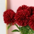 thumbnail image 2 of MAMOWEAR 12pcs Artificial Flowers Chrysanthemum Ball Flower Bouquet Silk Hydrangea Bridal Wedding for Home Garden Party Office Coffee House Decor, 2 of 7