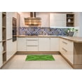 thumbnail image 6 of Ahgly Company Machine Washable Indoor Rectangle Transitional Green Area Rugs, 7' x 10', 6 of 7