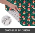 thumbnail image 6 of Rateoe Mushroom House Pattern Flannel Door Mat Indoor Outdoor Entrance, Waterproof All-Weather Doormat,Fade Resistant, Low Profile Entryway Mat 16x24in, 6 of 7