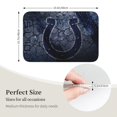 thumbnail image 4 of Felpudo multiusos Colts Hem Mat para uso en interiores y exteriores. Reciba a sus invitados con una alfombra para el hogar, el dormitorio, el baño, la cocina y la decoración del piso. Absorción de, 4 of 7