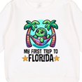 thumbnail image 3 of Inktastic First Trip to Florida Funny Beach Toddler Sweatshirt, 3 of 4