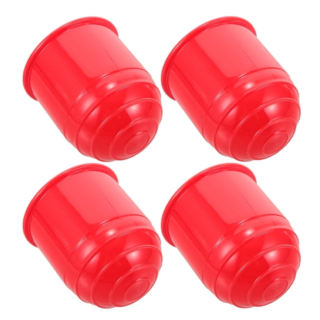 UPOUART 4Ud Protector De Bola Para Enganche De Remolque Compatible Con Varios Vehículos Color Rojo
