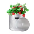 thumbnail image 5 of 2 Pack 7 Gallon Potato Planter Bags - Garden Tub for Vegetable Growing with Flap Access, Silver and Black, 5 of 6