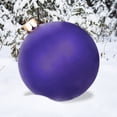 thumbnail image 4 of Bola inflable de Navidad con luz LED Bola decorada con PVC (Púrpura 45 cm), 4 of 7