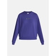 thumbnail image 6 of Way To Celebrate Women's French Terry Knit Long Sleeve Lounge / Sleep Top, Sizes XS to 3X, 6 of 6
