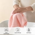 thumbnail image 4 of 12-Pack Washcloths Set, 13"x13" Luxurious Dish Towels Ultra Soft Face Towels Quick Dry Kitchen Towel Bundle Absorbent Wash Cloths(Pink), 4 of 6