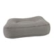 thumbnail image 2 of Reposapiés de viaje, taburete otomano inflable, alfombrilla inflable de PVC para reposapiés Gris, 2 of 9