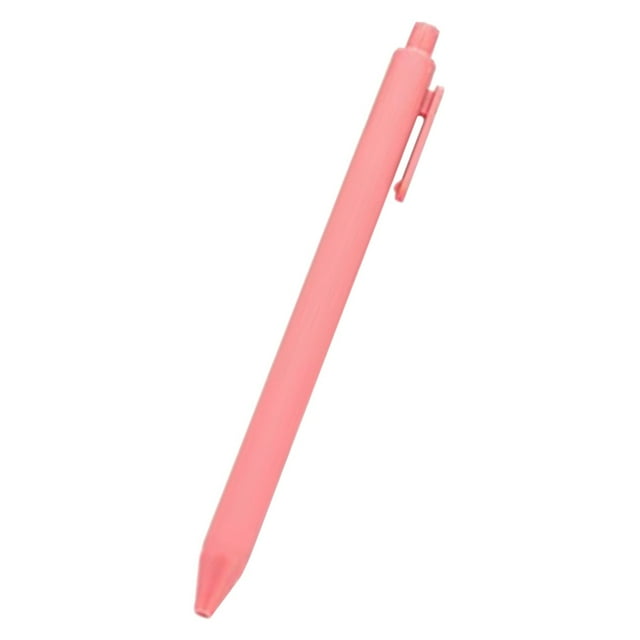 Rouge d'Étuis de Stylos Colorés Stylos à Bille pour la Maison et l'École Stylos à Bille Rétractables Pointe Moyenne 1,00 mm 5 ml