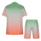 thumbnail image 5 of Mens Pantalones Casuales Cuello Redondo Impresión de Manga Corta Blusa Y Pantalones Cortos Traje, Pantalones de Traje para Hombres, 5 of 5