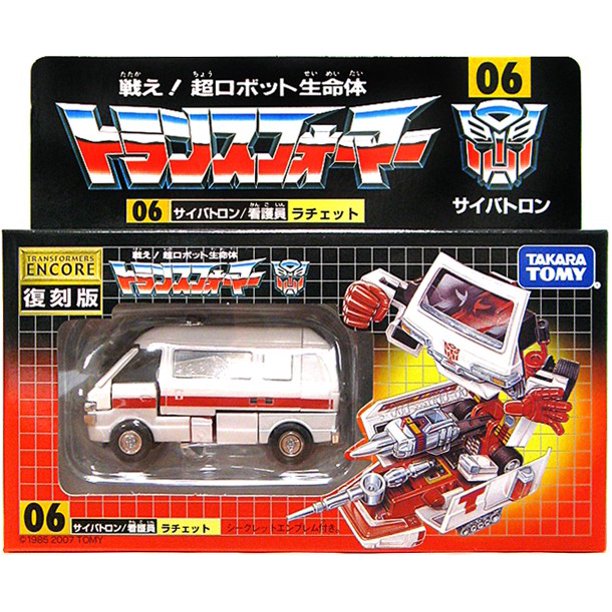 Transformers Encore Ratchet Action Figure - Walmart.com ...