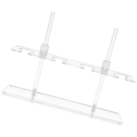 Masteelf  Funnel Rack School Lab Stand Holder for Equipment Transparent