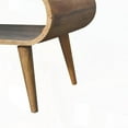 thumbnail image 4 of 100% Solid Mango Wood Coffee Table with Nordic Legs - Modern Home Decor, 4 of 9