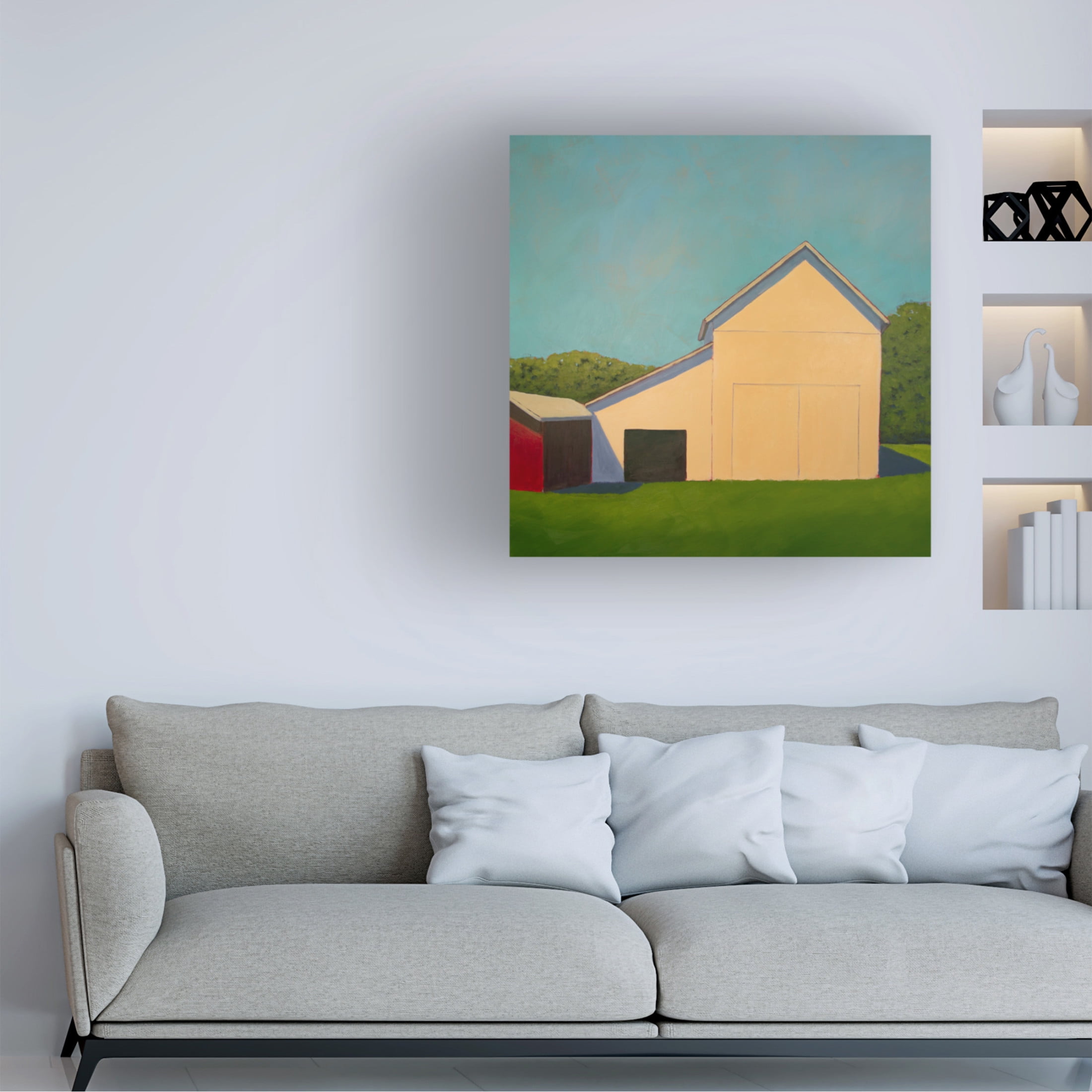 Trademark Fine Art Carol Young Homestead Barn VIII Canvas Wall Art