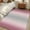 Grey Pink, variant on Grey Light Pink Ombre 3ft Round Rug, Modern Abstract Art Gradient Non-Skid Rubber Backing Large Area Rugs - Living Room Bedroom Home Office, Indoor Floor Mat Carpets Washable Rug