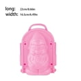 thumbnail image 3 of Vogacara Clip para hacer bolas de nieve, portátil, bonito, reutilizable, lavable, para niños, para jugar al aire libre, molde tridimensional, accesorios Juguetes de construcción Rosado Vogacara FN011404-01, 3 of 6