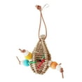 thumbnail image 3 of Yinanstore Bird Parrot Chew Toy Cage Accessory Turntable Stand Practicing Bird Toy Budgies Cockatiels Conures Parakeet Parrot Budgerigar, 3 of 8