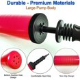 thumbnail image 2 of Balloon Pump Hand Manual Inflator, Balloon Manual Pump Blower Pump Suitable for Party Decoration Balloons Balloon Arch Kit Balloon Garland Foil & Confetti Balloon, 2 of 7