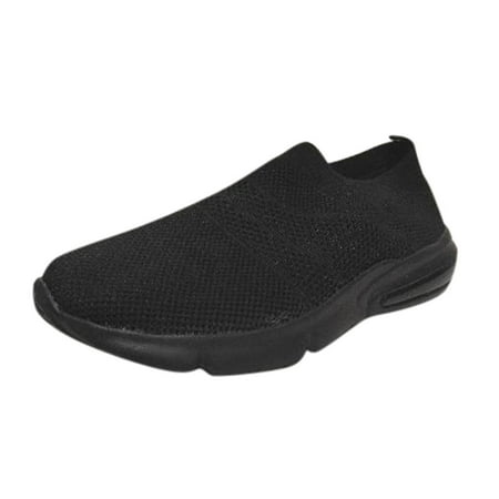 

Sneakers for Women Women S Casual Solid Color Breathable Mesh Soft Sole Lightweight Sneakers Womens Sneakers Mesh Black 38
