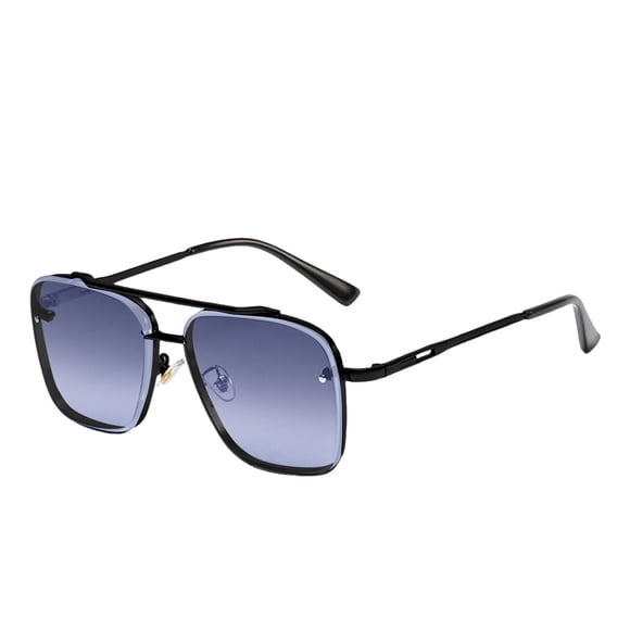 Stylish Metal Square Sunglasses for Men Women Fashion Designer Shades Outdoor Summer Accessories