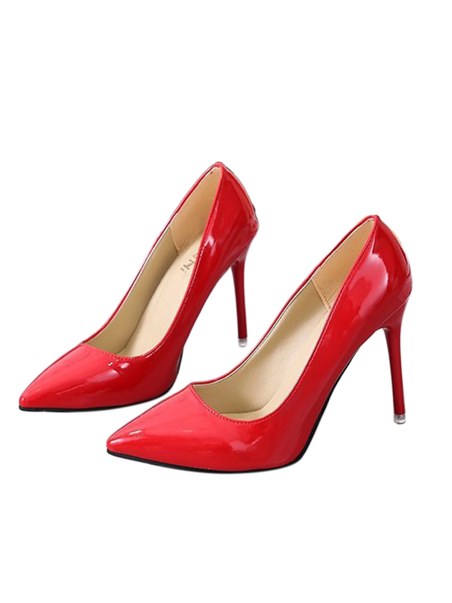 high heels shallow mouth patent leather| Alibaba.com