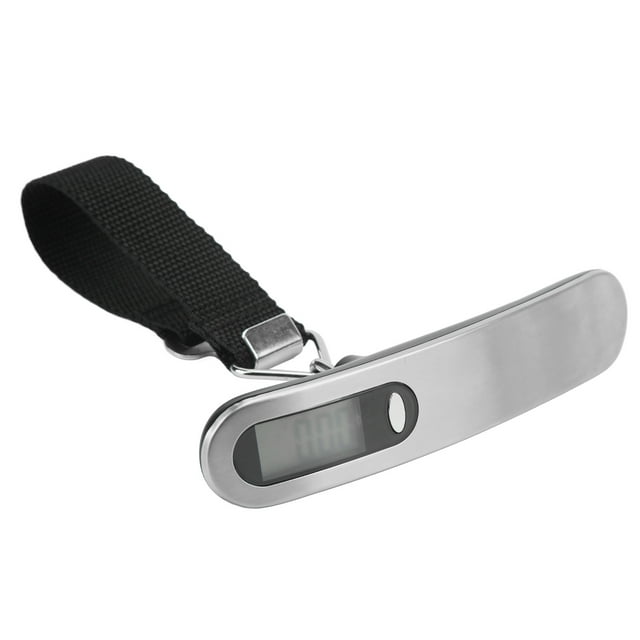 EOTVIA Digital Hanging Scale,Digital Luggage Scale,Portable Digital Luggage Weight Scale Stainless Steel Hanging Suitcase Scale With Battery