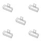 thumbnail image 2 of Clip de garra de moda Qarigey 5piezas Blanco/Rectángulo CBP220719, 2 of 4