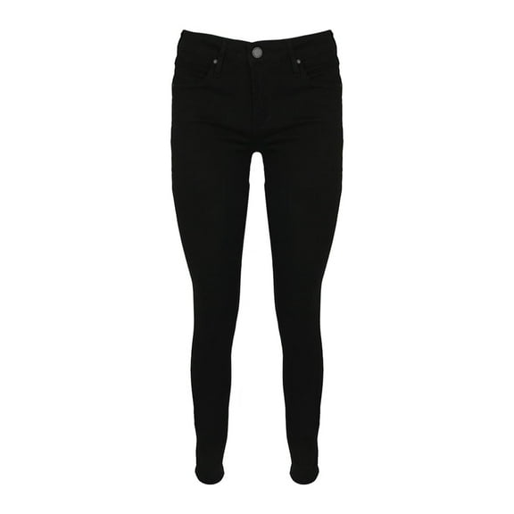 Articles of Society Womens Mya Skinny Fit Jeans, Black, 26