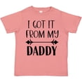 thumbnail image 3 of Inktastic I Got It from My Daddy Boys or Girls Toddler T-Shirt, 3 of 5