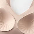 thumbnail image 6 of Women Wireless Bra Seamless Full Coverage Comfortable Everyday Bras Push Up Solid Color Bralette, 6 of 6