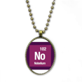 thumbnail image 1 of No nobelium elemento químico Chem Collar Colgante de cadena vintage Colección de joyas colgantes Unbranded M, 1 of 3