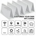 thumbnail image 6 of 50 PCS NTAG215 NFC Cards Blank 215 NFC Cards 215 Tags Rewritable NFC Cards 504 Bytes Memory for All NFC Enabled Device, 6 of 7
