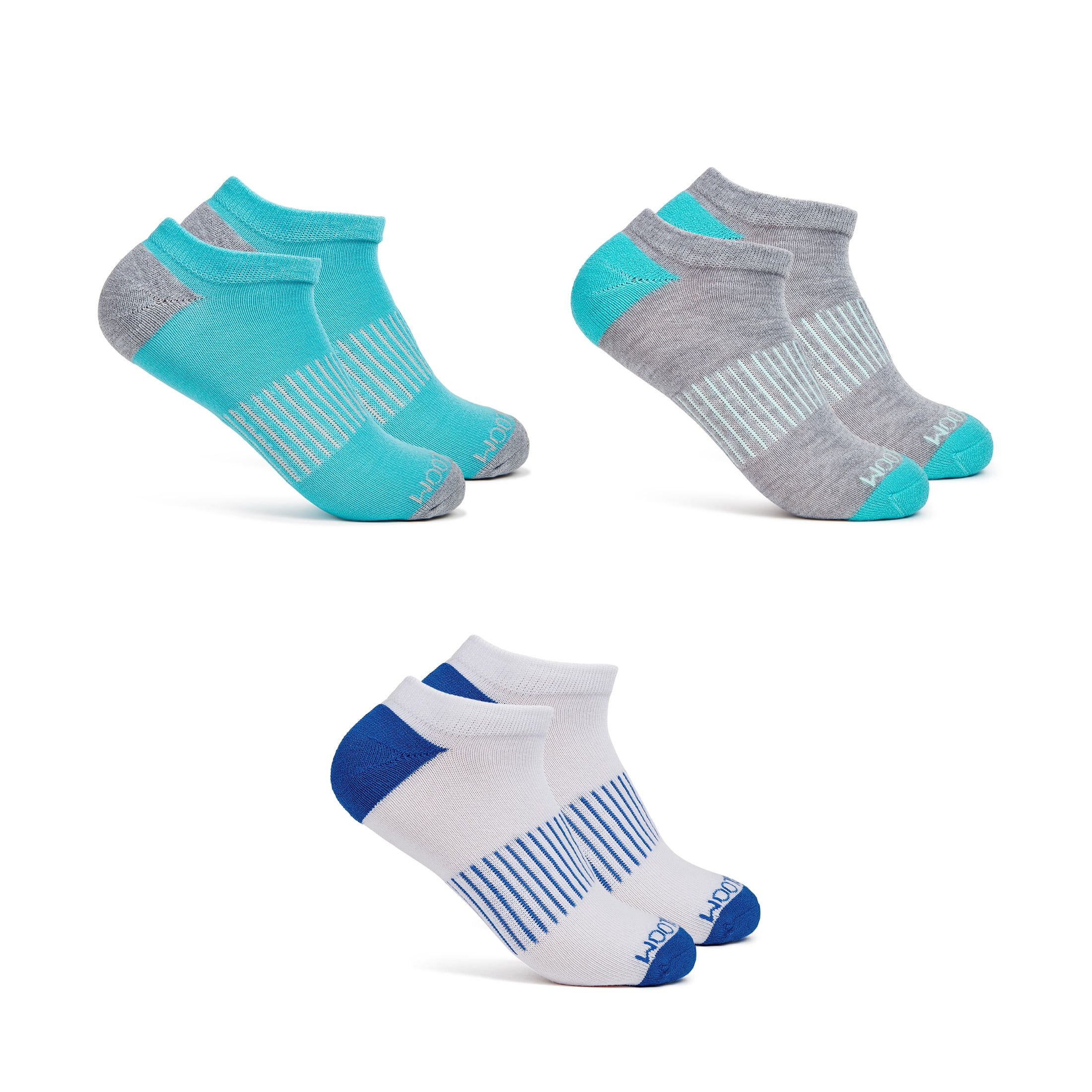 Fruit of the Loom Womens Value No-Show Socks, 3 Pack,Sock Sizes 4-10