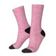 thumbnail image 1 of Fotbe Glitter Pink Calcetas Largas con Estampado para Hombre y Mujer – Calcetas de Compresión Transpirables y Elásticas, Viajar y Uso Diario Talla 5-11, 1 of 6