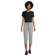 Athletic Works Women's Core Knit Capri With Front Pockets