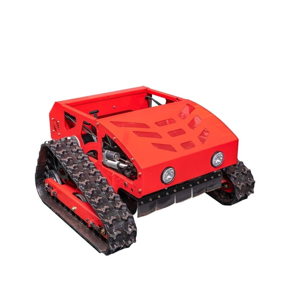 55cm Robotic Lawn Mowers, Remote Control, Track Drive, 9HP Power