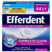 Efferdent Anti-Bacterial Denture Cleanser Tablets 40 ea (Pack of 6)