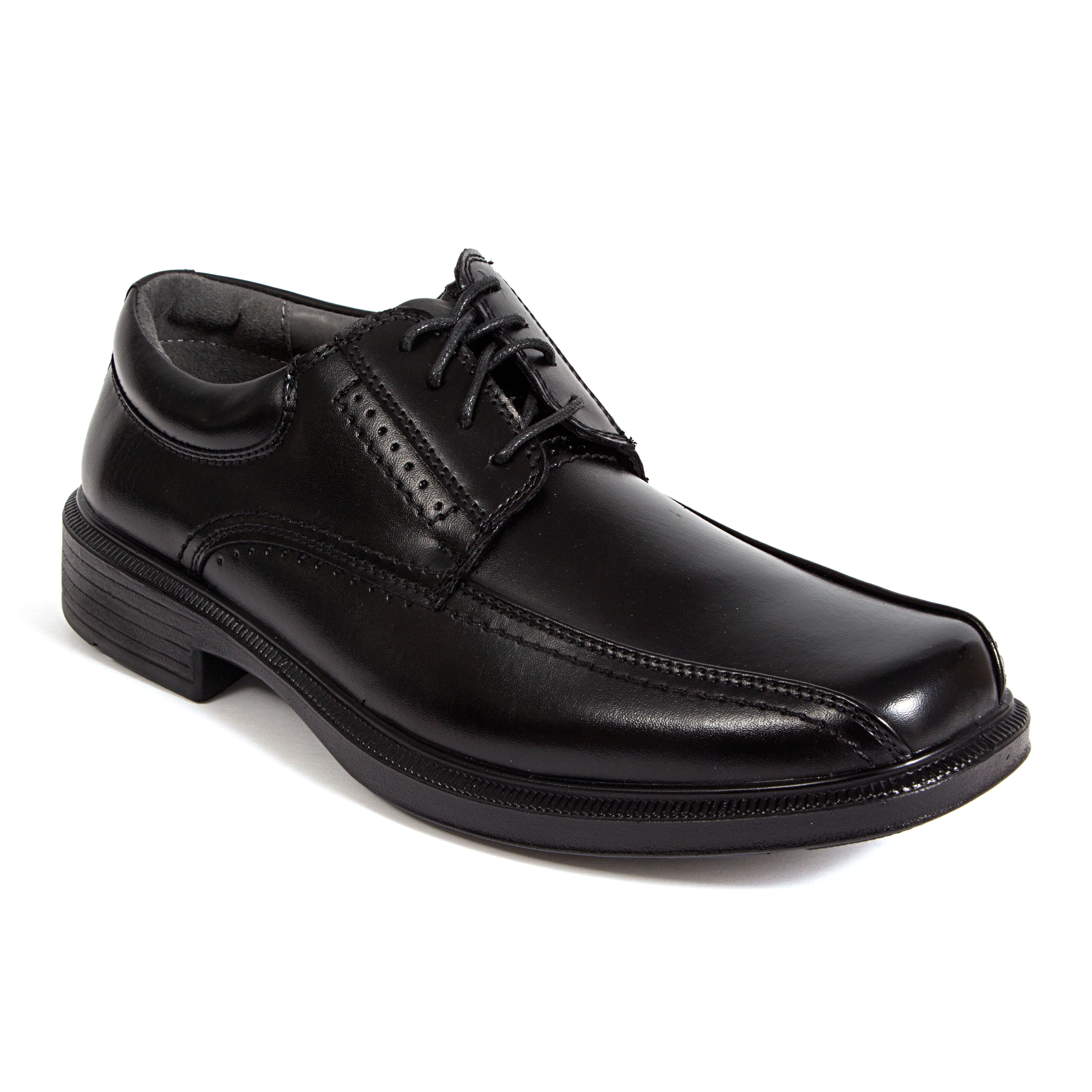 8YARDS Men’s Nuéva R BLACK Deer Stags Men's Nu Times Waterproof Slip-Resistant Leather Oxford