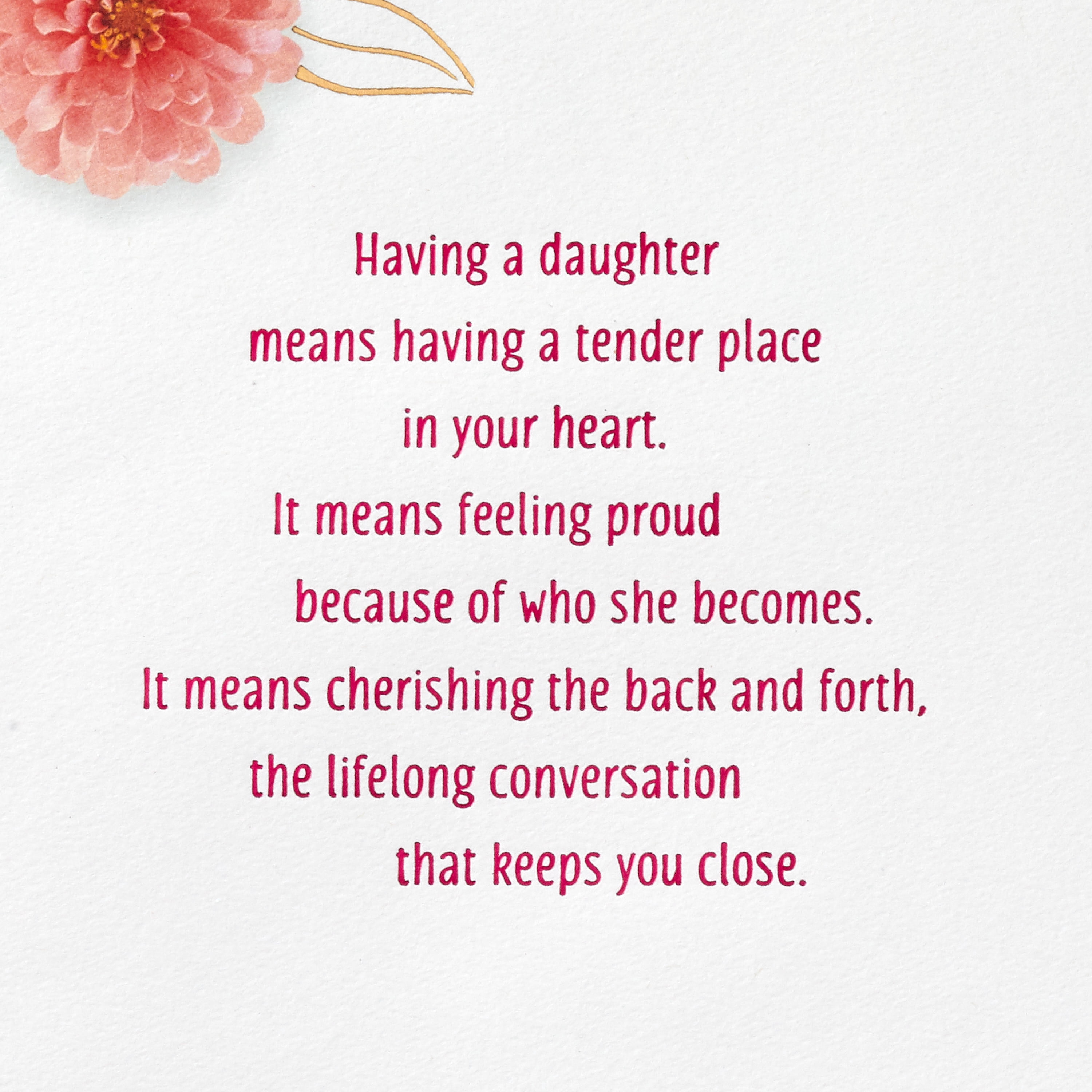 Connections from Hallmark Mother's Day Card for Daughter (Feeling Pride for All You Are)