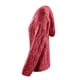 thumbnail image 5 of Gibobby Suéter cuello v, Suéter con cuello en V para mujer, manga linterna, cuello en V, suéter de punto hueco, suéter de ganchillo(Rojo,CH), 5 of 5
