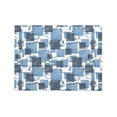 thumbnail image 4 of YFYANG Rectangular Polyester Table Cloth Blue Dream Cloud Graffiti Table Cover for Indoor Outdoor Kitchen Restaurant Table Decoration Tablecloths，54" X 72", 4 of 9