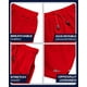 thumbnail image 3 of Shorts de básquet 2 en 1 para niño Reebok con compresión, 3 of 7