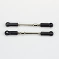 thumbnail image 4 of kusrkot 2PCS RC Truck Steering Rods, Metal Steering Linkage Rods for 1/10 Scale RC Truck, 4 of 9