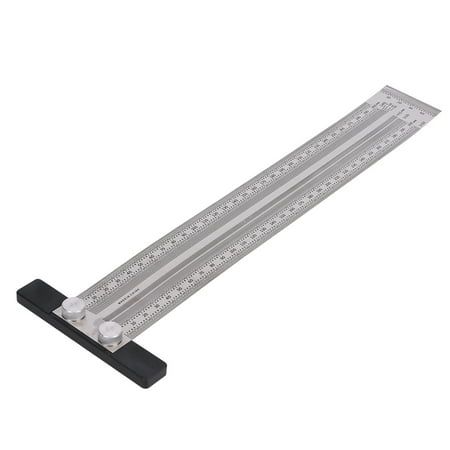 

Woodworking Ruler Right Angle Stainless Steel Line Locator Carpenter Measuring Tool