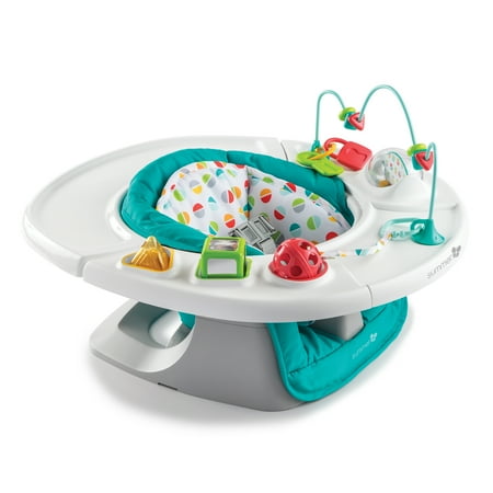 Summer Infant 4-in-1 Super Seat, Teal (Bumbo Seat And Tray Best Price)