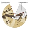 thumbnail image 2 of Sikiie We Live for Adventure 30-48 inches {designName} Print Christmas Tree Skirt Snowman Xmas Tree Skirt with Edge Christmas Decorations for Holiday Party36", 2 of 7